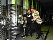 Sven Ottke  / Ingo Lenßen  @  "Römmerts Wein und Golf Charity" mit  Eröffnung der "Weinwelt Römmert" und des "Sonnenhotel Weingut Römmert" in Volkach Foto:  Agentur Schneider-Press/W.Breiteneicher